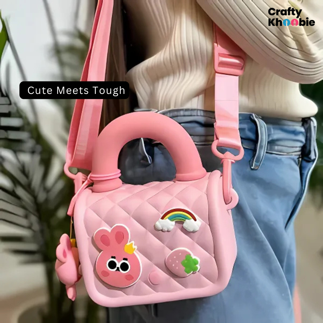 EVA Bags Dust-Proof Cute 3D Cartoon Kids Stylish Mini Hand Bag for Kids