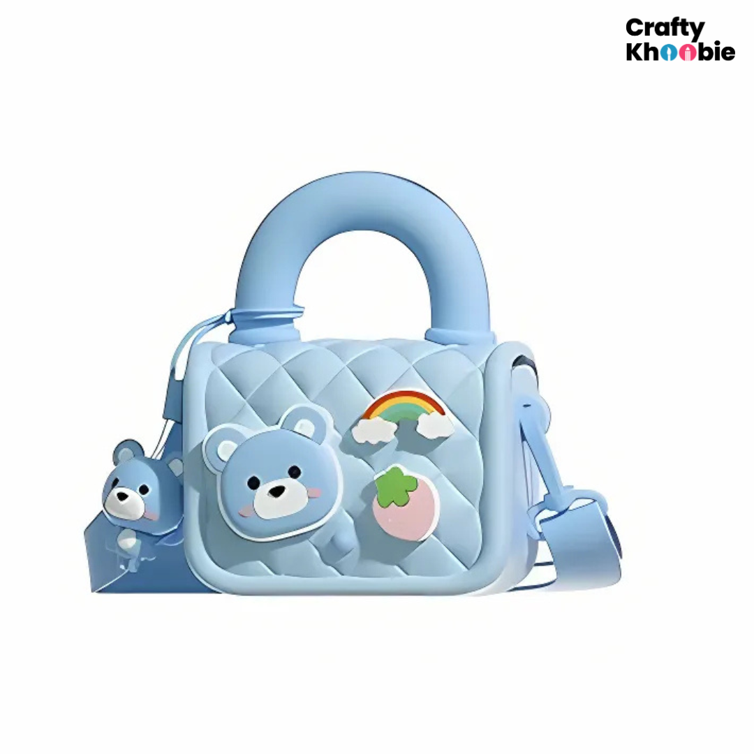 EVA Bags Dust-Proof Cute 3D Cartoon Kids Stylish Mini Hand Bag for Kids