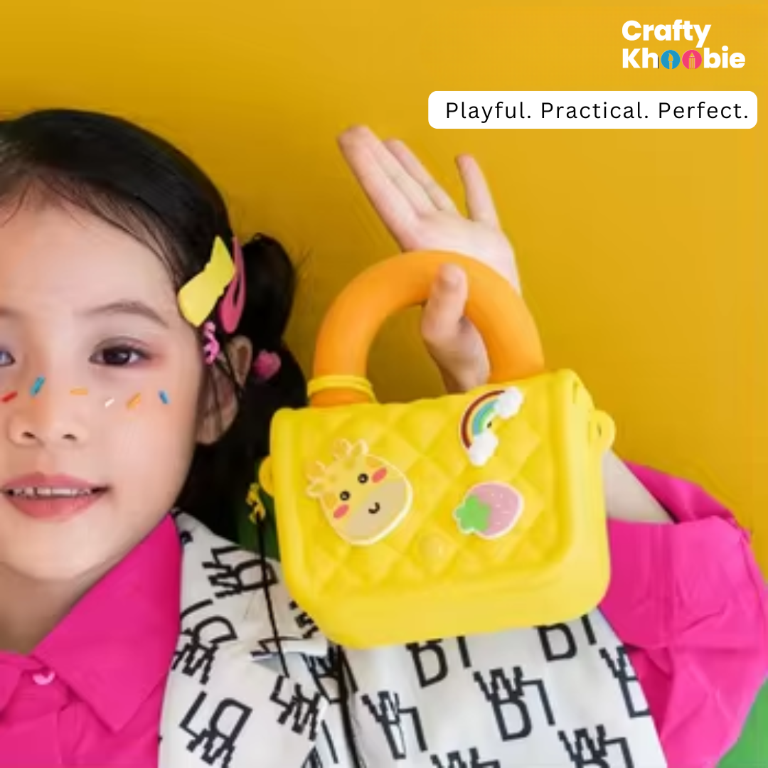 EVA Bags Dust-Proof Cute 3D Cartoon Kids Stylish Mini Hand Bag for Kids