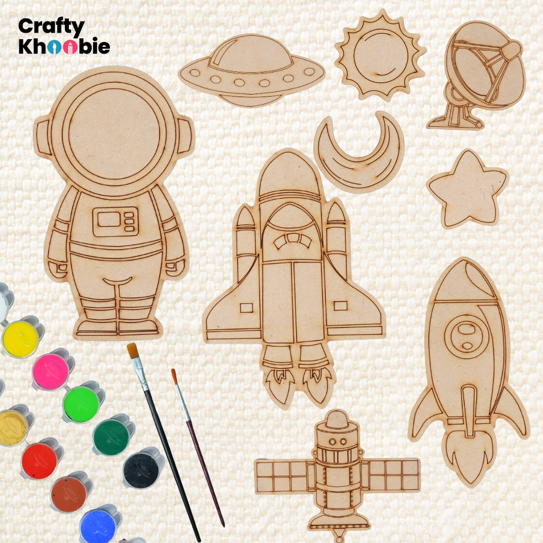 DIY Paint Kit for Kids | Space Astronaut Painting Kit