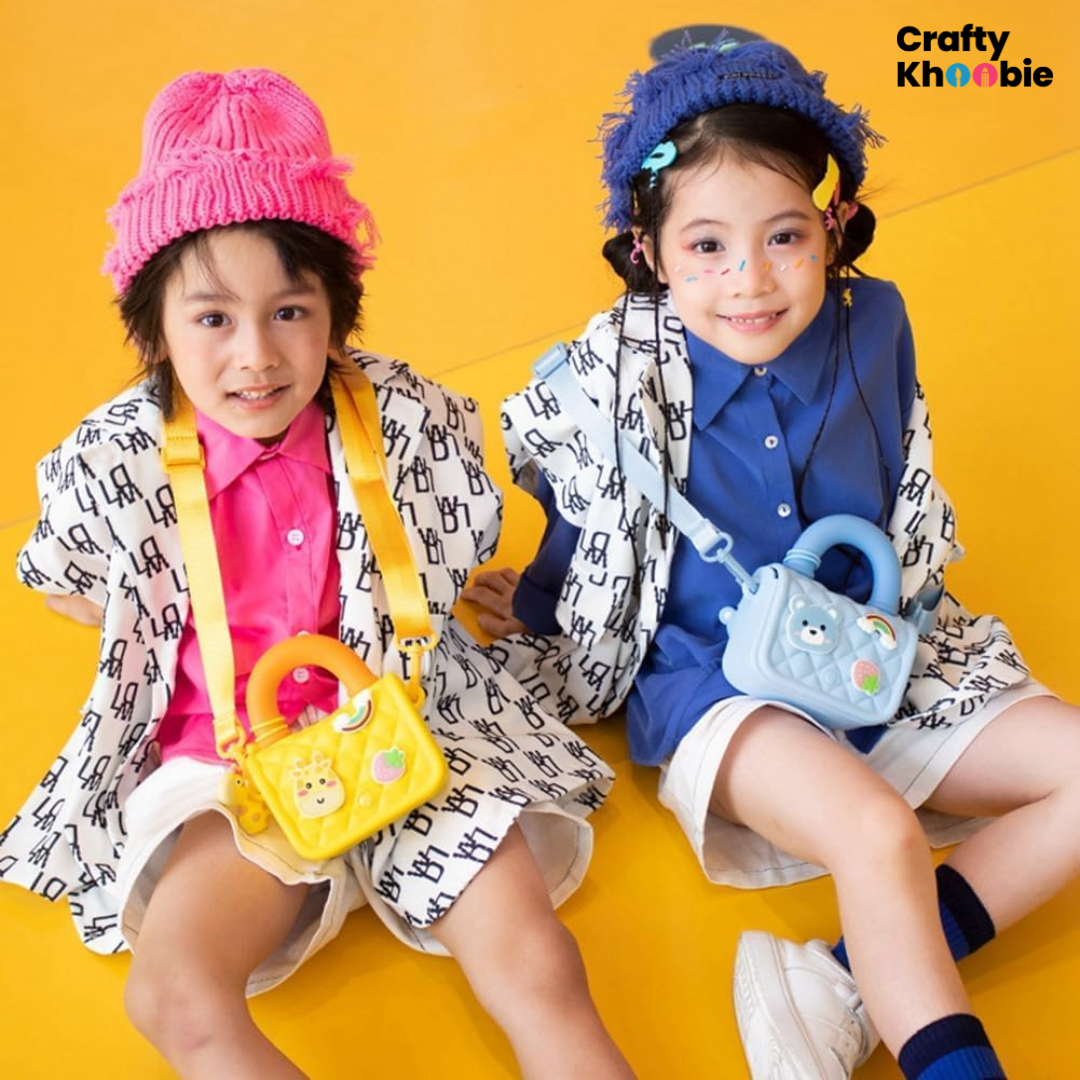 EVA Bags Dust-Proof Cute 3D Cartoon Kids Stylish Mini Hand Bag for Kids