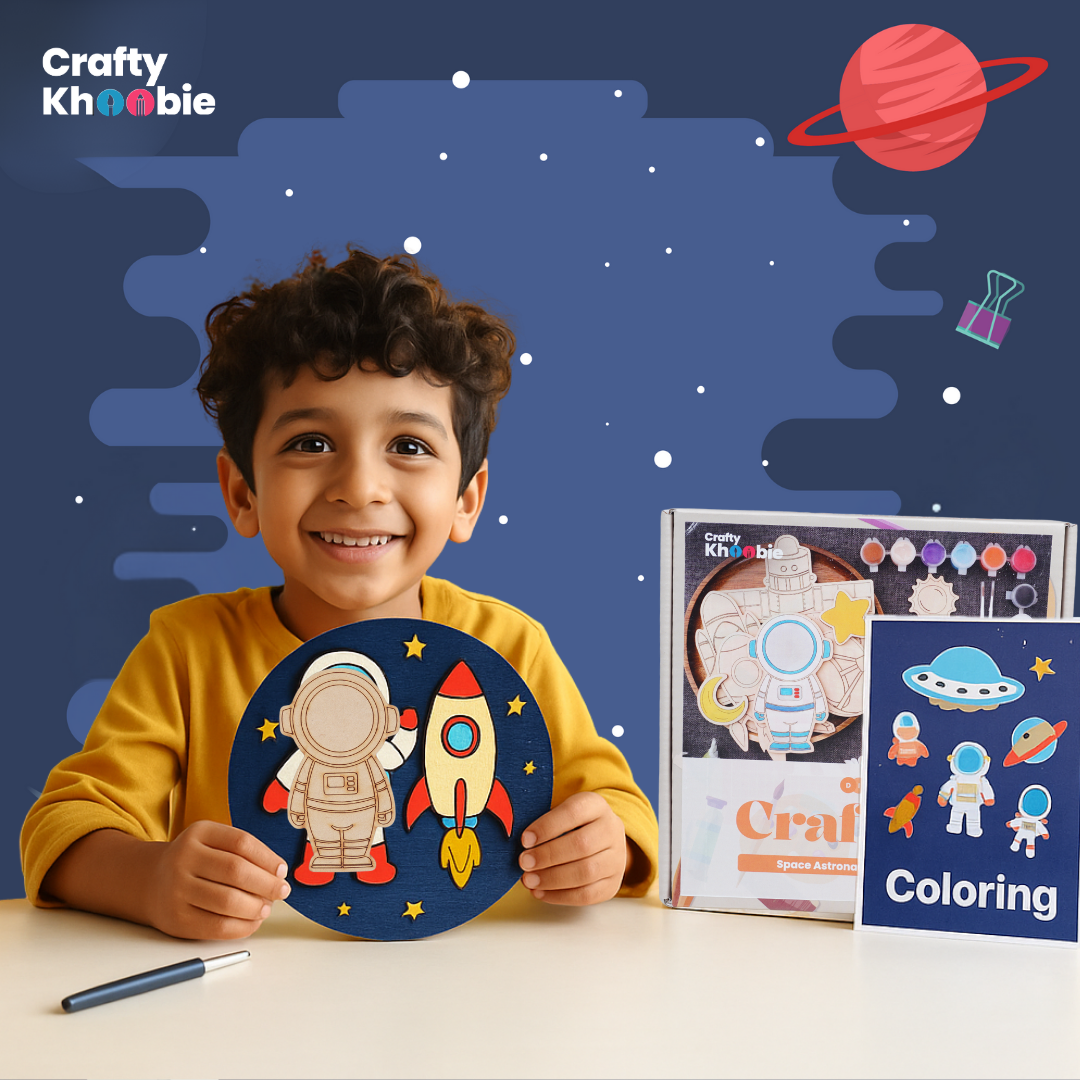 DIY Paint Kit for Kids | Space Astronaut Painting Kit