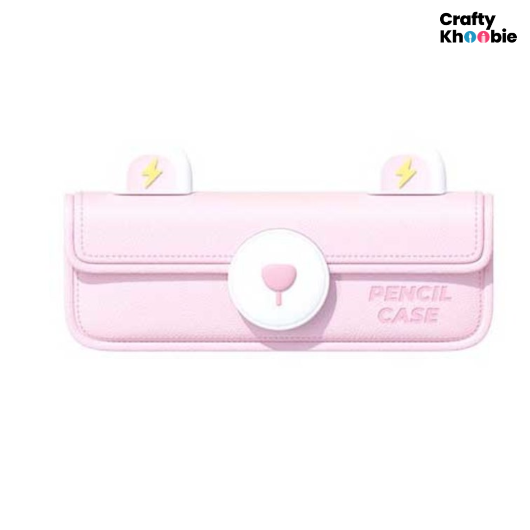 Pencil Case for Girls n Boys EVA Cartoon Storage Pouch Pen Holder for School Kids Large Capacity Storage Box Children's Student Gift Stationery Box