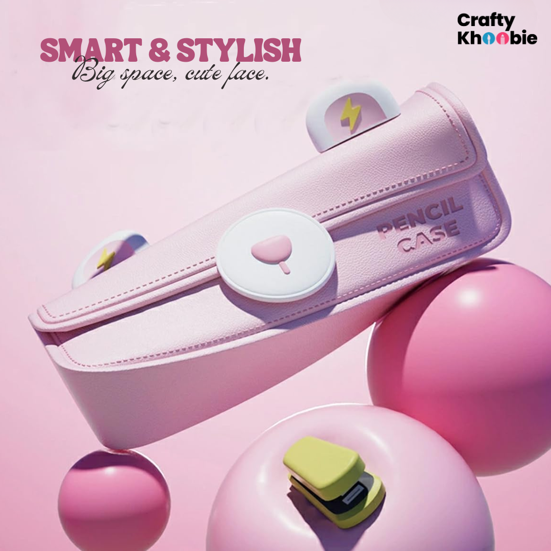 Pencil Case for Girls n Boys EVA Cartoon Storage Pouch Pen Holder for School Kids Large Capacity Storage Box Children's Student Gift Stationery Box