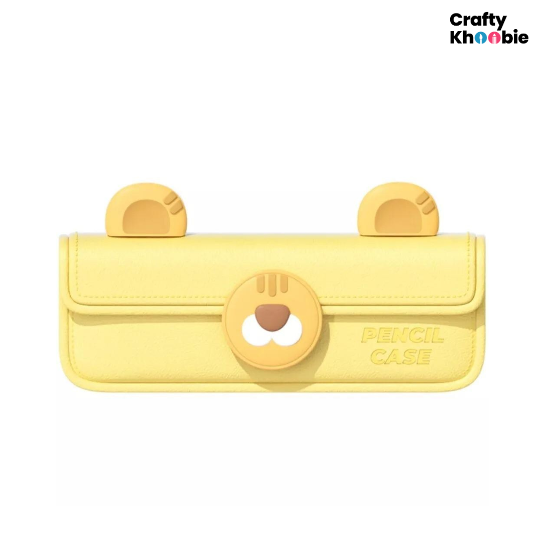 Pencil Case for Girls n Boys EVA Cartoon Storage Pouch Pen Holder for School Kids Large Capacity Storage Box Children's Student Gift Stationery Box