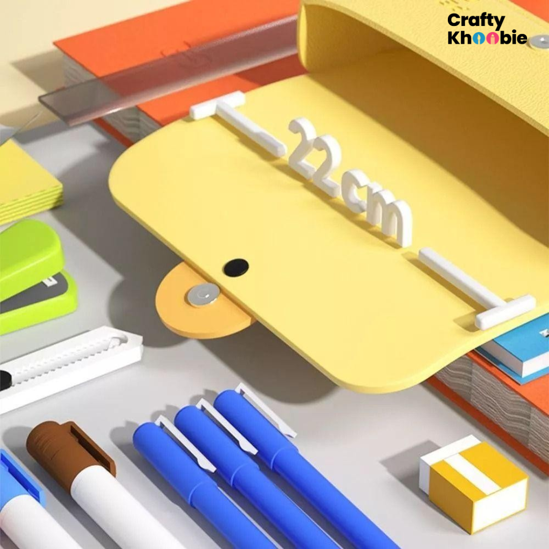 Pencil Case for Girls n Boys EVA Cartoon Storage Pouch Pen Holder for School Kids Large Capacity Storage Box Children's Student Gift Stationery Box