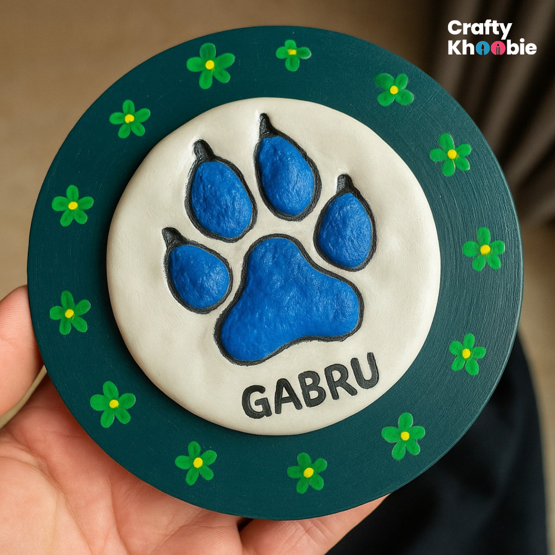 DIY Paw Printing Kit for Cats & Dogs, Paw Prints of Your Little Fur Babys',Fun Activity for Pet Parents - Memories,Art & Craft