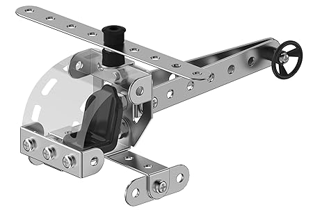 Mechanix Steel Neo Engineering System for Creative Kids STEAM Education, Building and Construction Toy for Boys and Girls Age 7+ Years - Models: 6 Pieces: 90