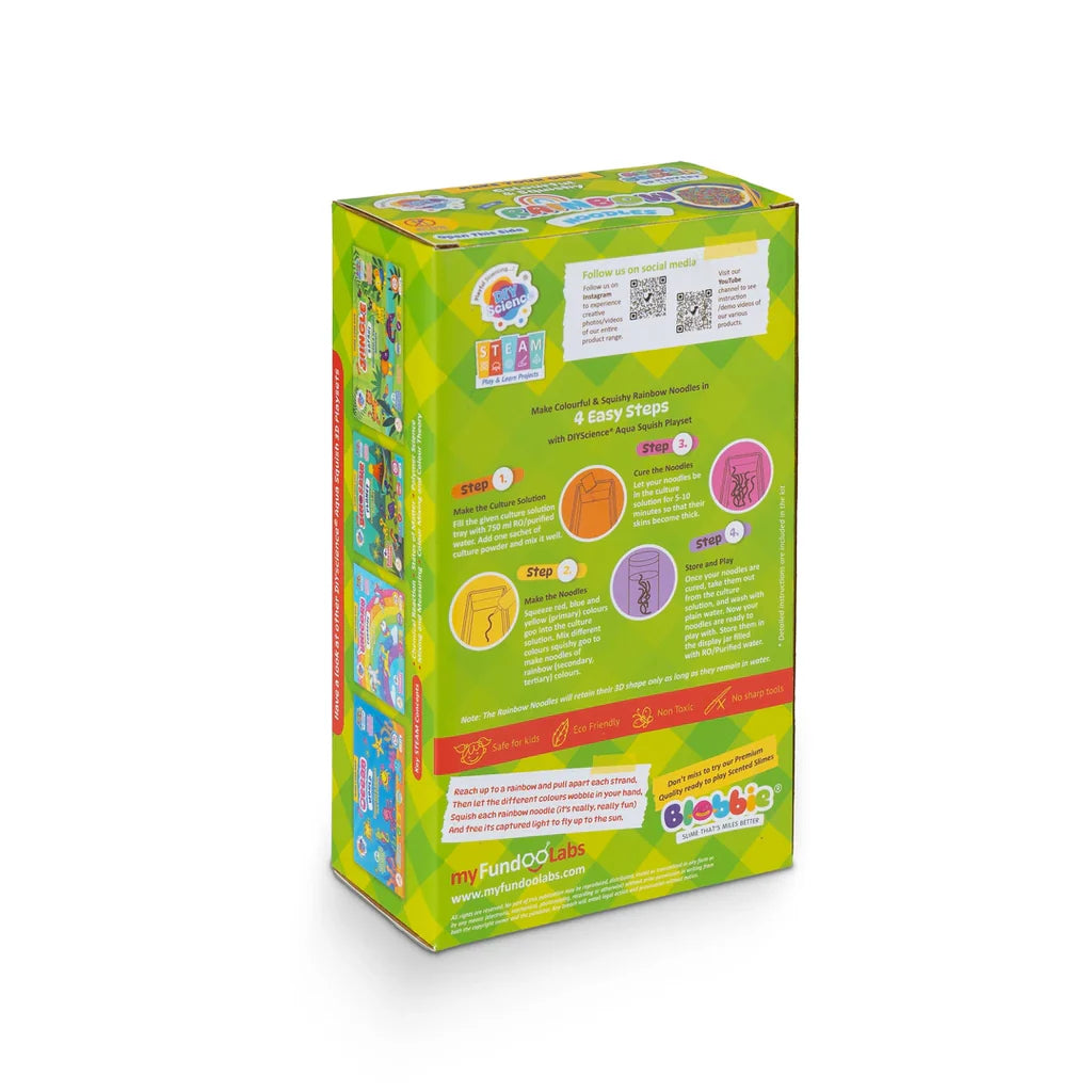 Aqua Squish Rainbow Noodles Kit