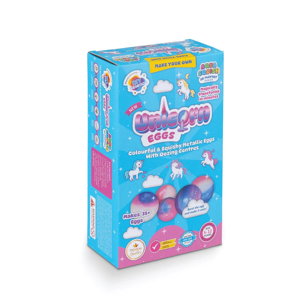 Aqua Squish Unicorn Eggs Kit