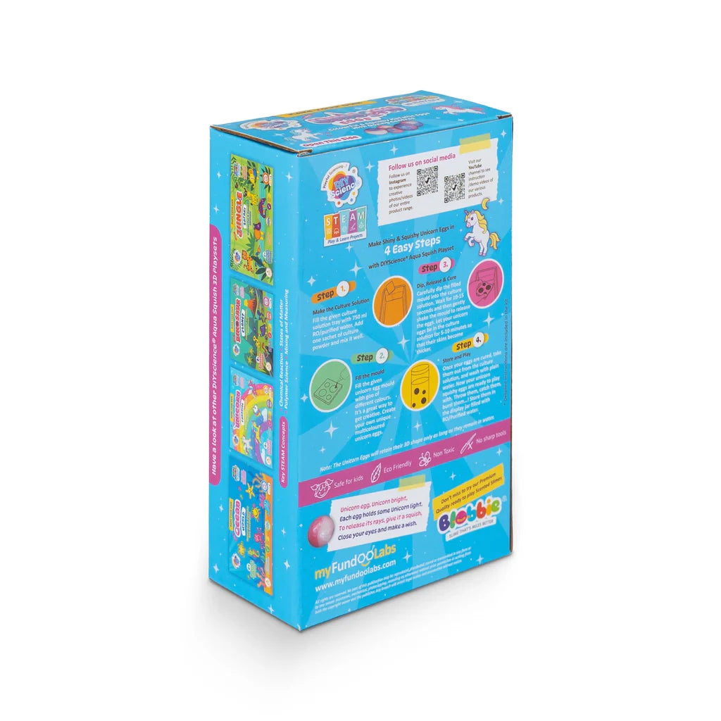 Aqua Squish Unicorn Eggs Kit