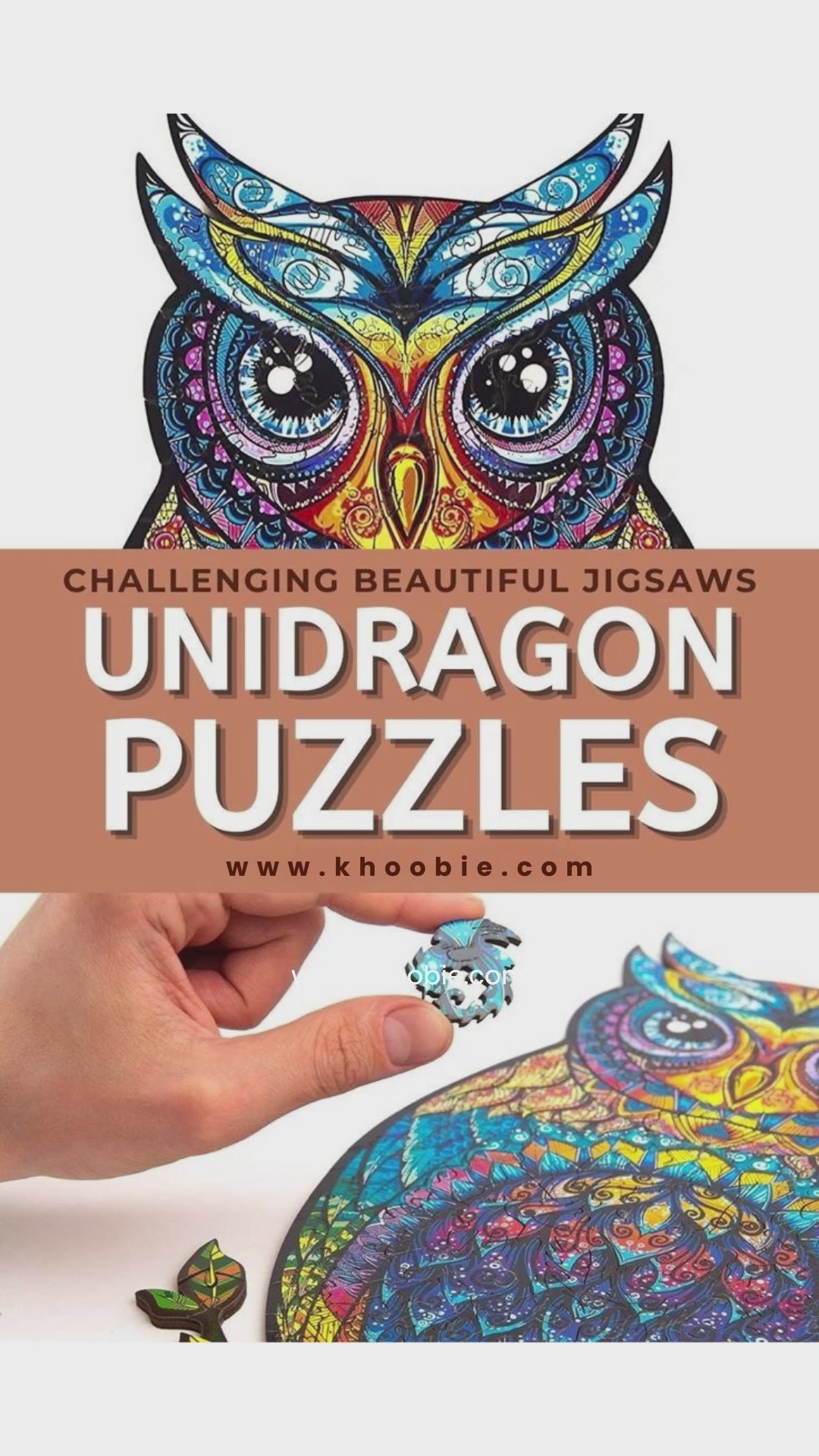 Puzzle Game for Kids 7 to 10 Years | Wooden Jigsaw Puzzle for Kids & Adults | Wooden Animal-Shaped Taccon Puzzle, 150+ Pieces, Mandala Art Design, Ages 6+