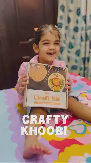 DIY Paint Kit for Kids | Wooden Door Sign Painting Kit